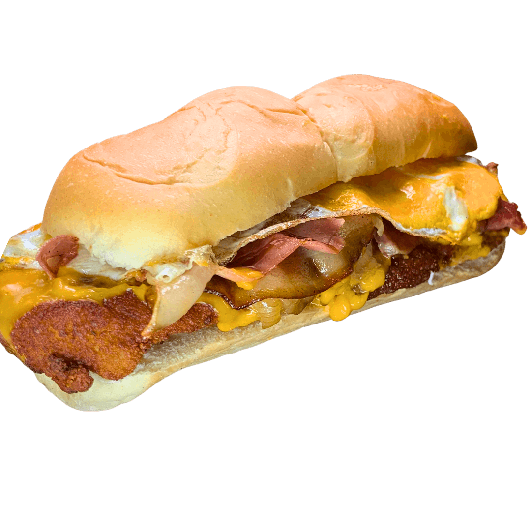 Sánguche de milanesa bacon