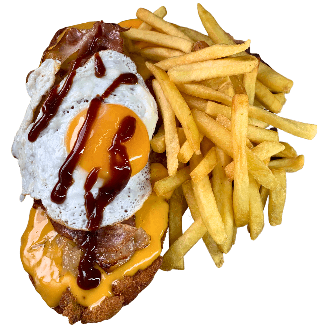 Milanesa Bacon al plato